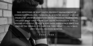 Shri Iyer - Off Shore Quote 1