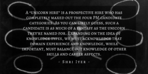 Shri Iyer — Domain Expertise Quote 1